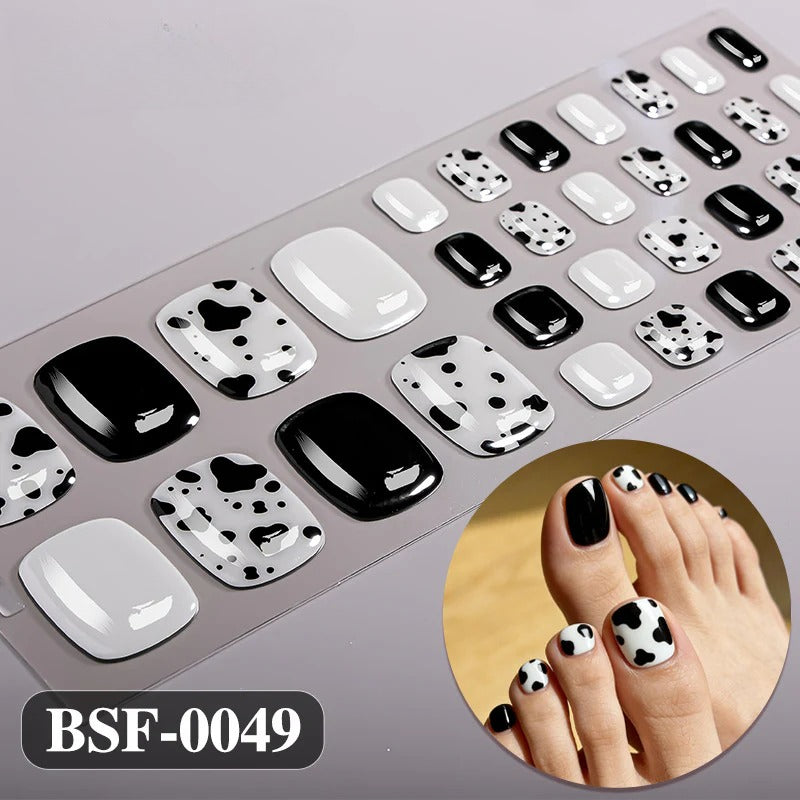 Gel Nail Strips UV-Free BSF-0049