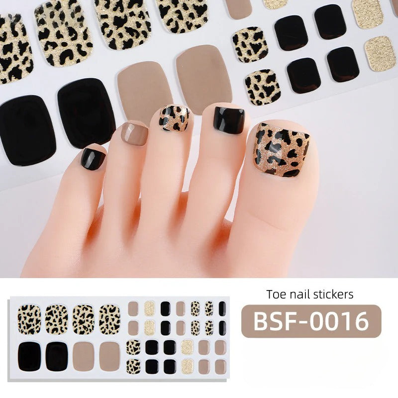 Gel Nail Strips UV-Free BSF-0016