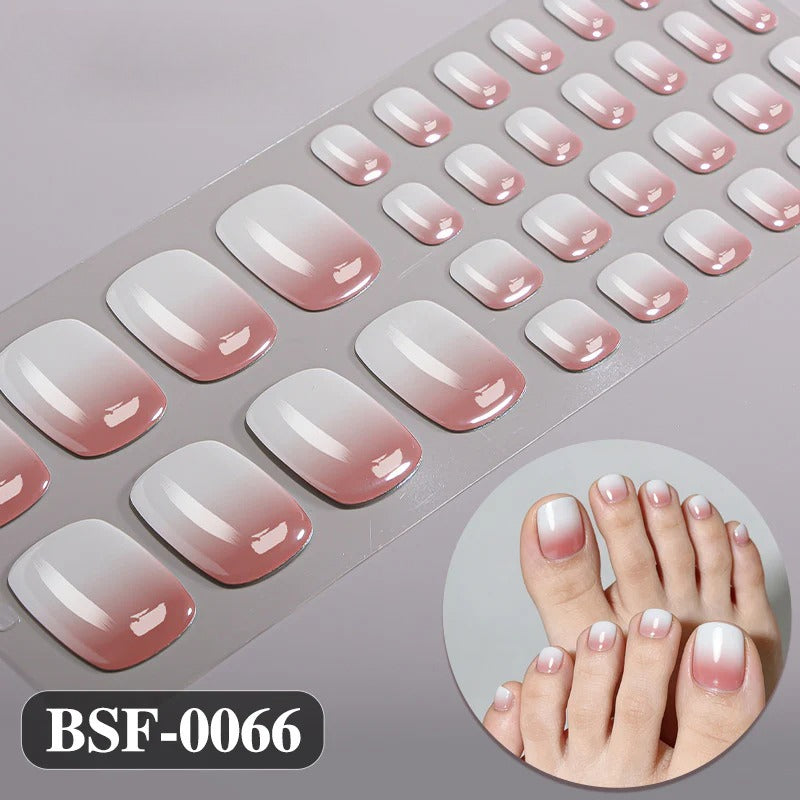 Gel Nail Strips UV-Free BSF-0066