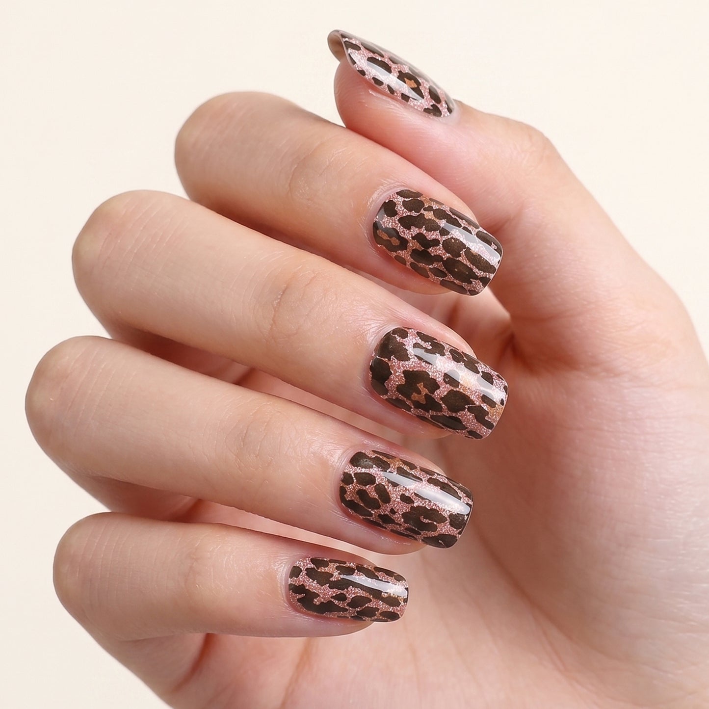 KRAVELUXX Non-Toxic Nail Wraps - Long Lasting Nail Polish Strips, No UV Lamp Needed ZE-0339