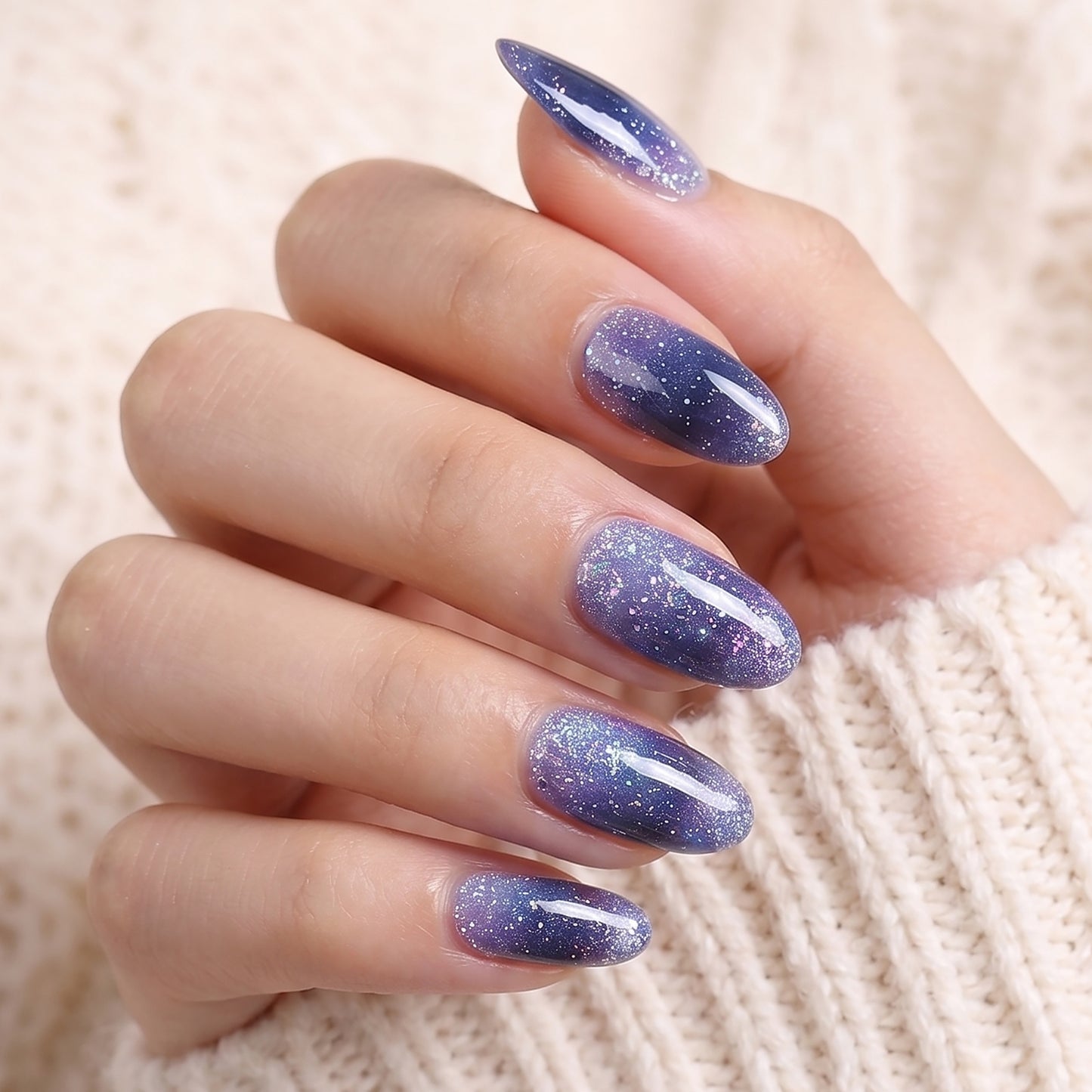 KRAVELUXX Non-Toxic Nail Wraps - Long Lasting Nail Polish Strips, No UV Lamp Needed ZK-0020