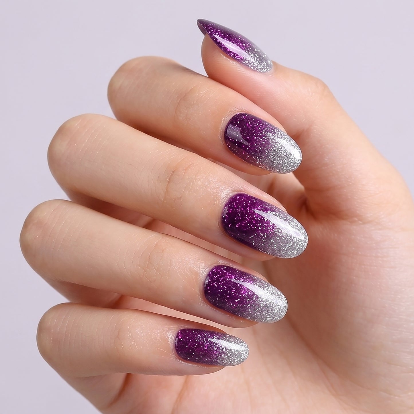 KRAVELUXX Non-Toxic Nail Wraps - Long Lasting Nail Polish Strips, No UV Lamp Needed ZK-0026