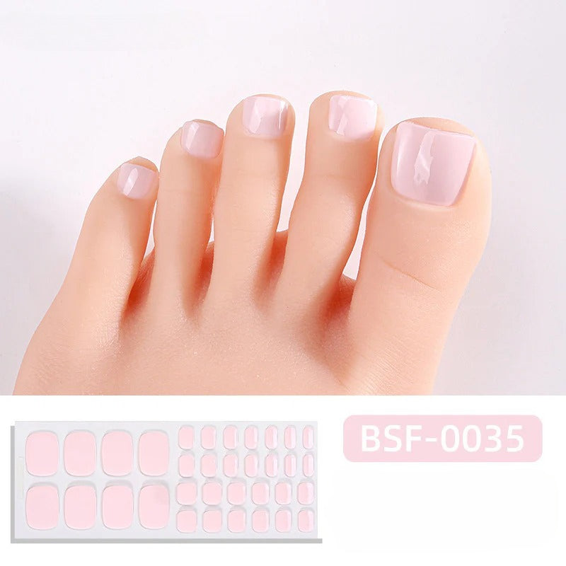 Gel Nail Strips UV-Free BSF-0035