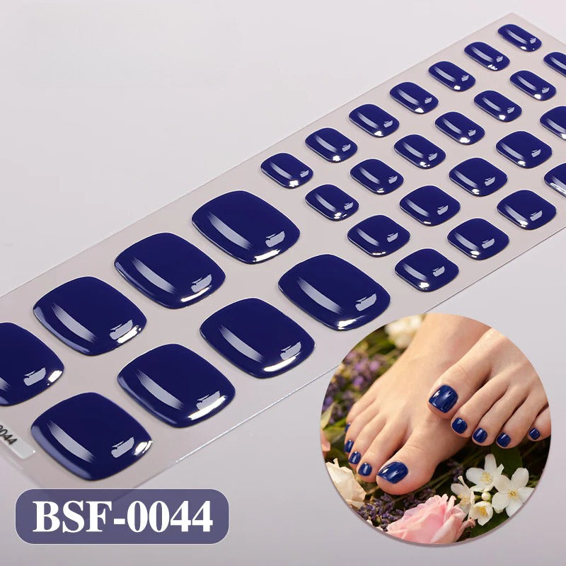 Gel Nail Strips UV-Free BSF-0044