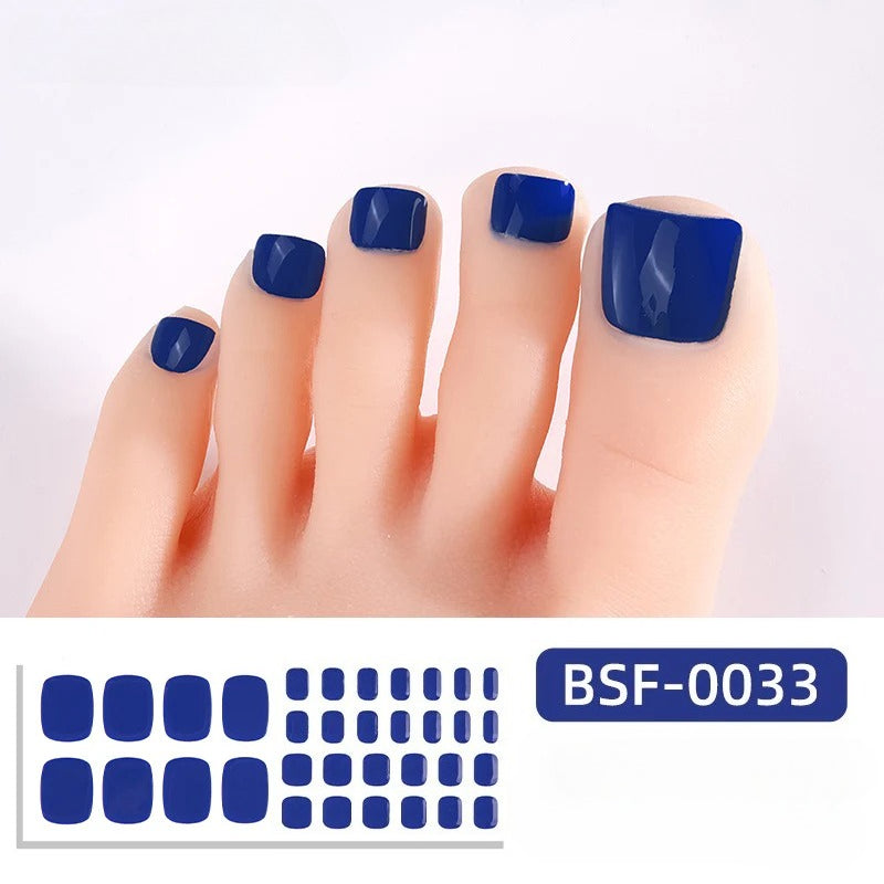 Gel Nail Strips UV-Free BSF-0033
