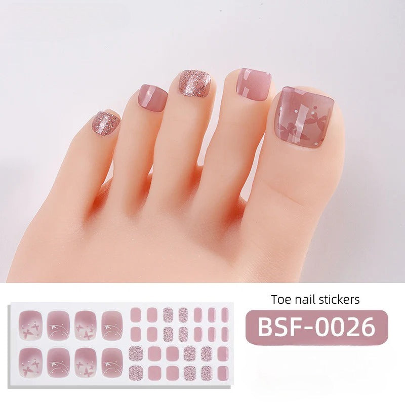 Gel Nail Strips UV-Free BSF-0026