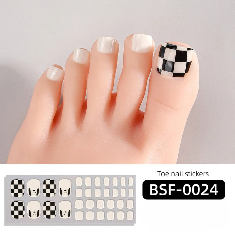 Gel Nail Strips UV-Free BSF-0024