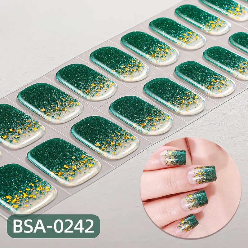 Gel Nail Strips UV-Free BSA-0242
