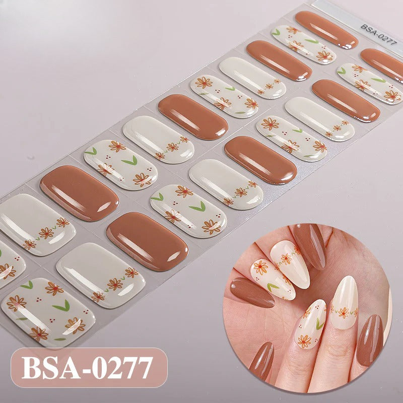 Gel Nail Strips UV-Free BSA-0277