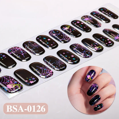 Gel Nail Strips UV-Free BSA-0126