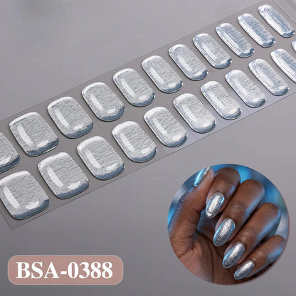 Gel Nail Strips UV-Free BSA-0388