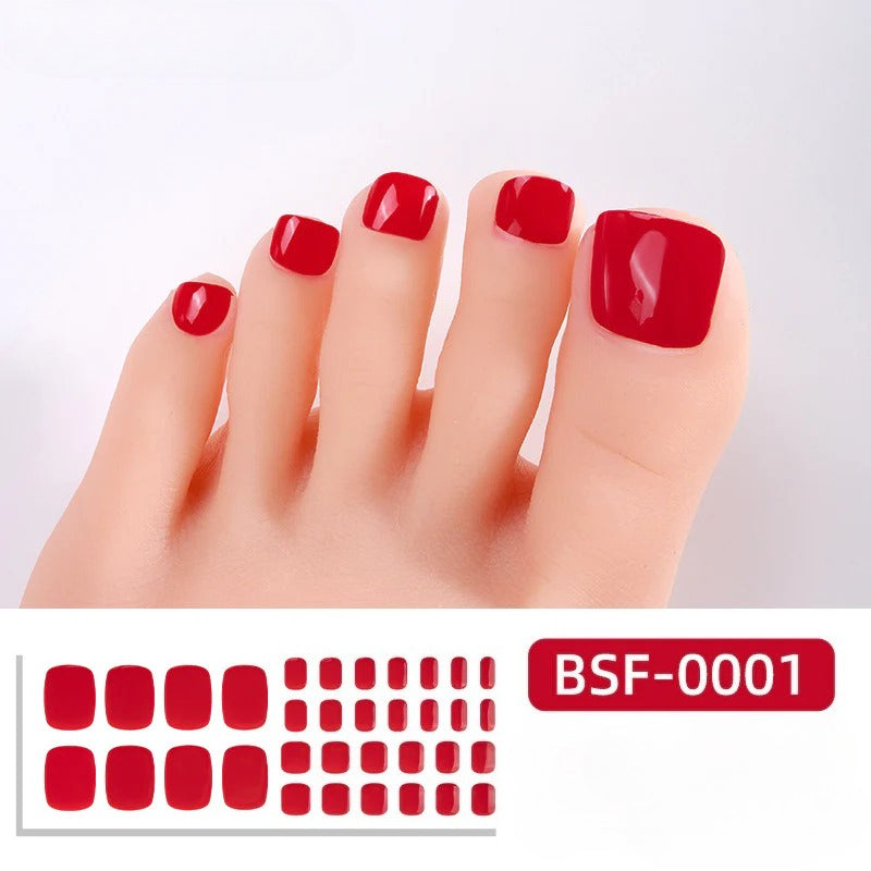 Gel Nail Strips UV-Free BSF-0001