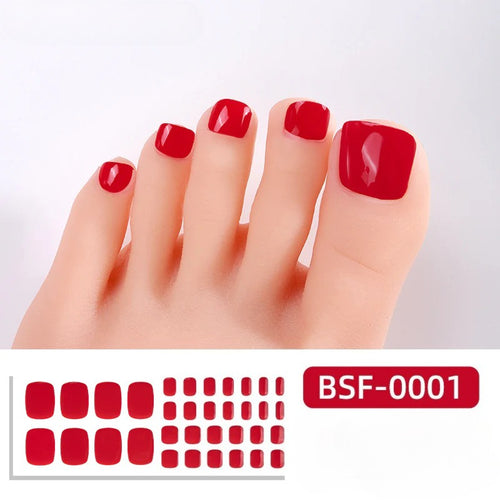 Gel Nail Strips UV-Free BSF-0001