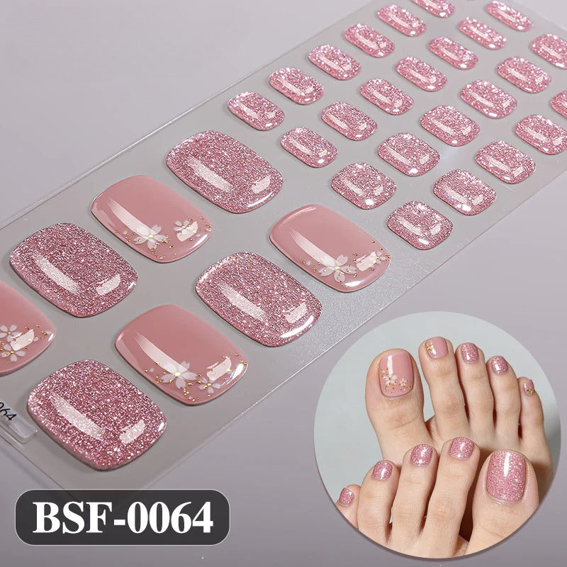 Gel Nail Strips UV-Free BSF-0064
