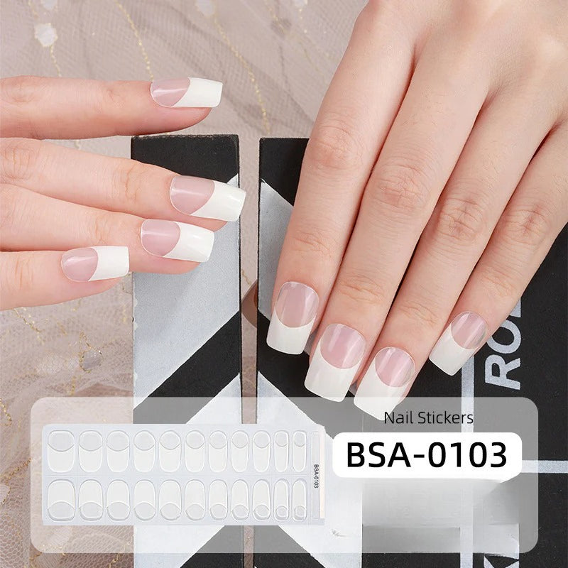 Gel Nail Strips UV-Free BSA-0103