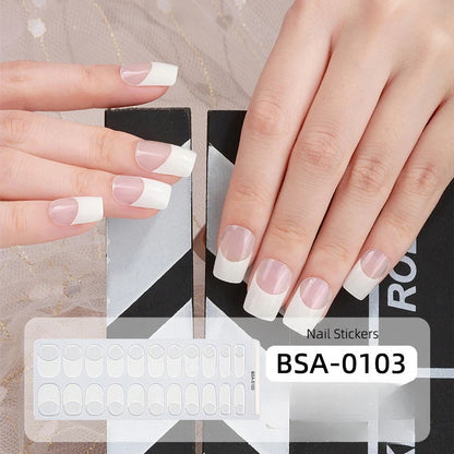 Gel Nail Strips UV-Free BSA-0103