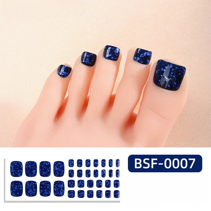 Gel Nail Strips UV-Free BSF-0007