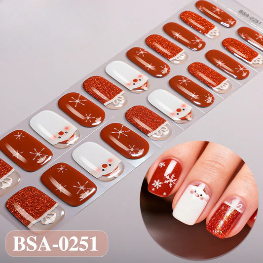 Gel Nail Strips UV-Free BSA-0251