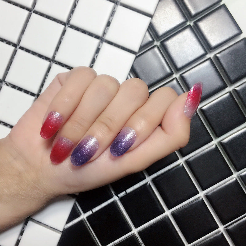 KRAVELUXX Non-Toxic Nail Wraps - Long Lasting Nail Polish Strips, No UV Lamp Needed ZK-0002
