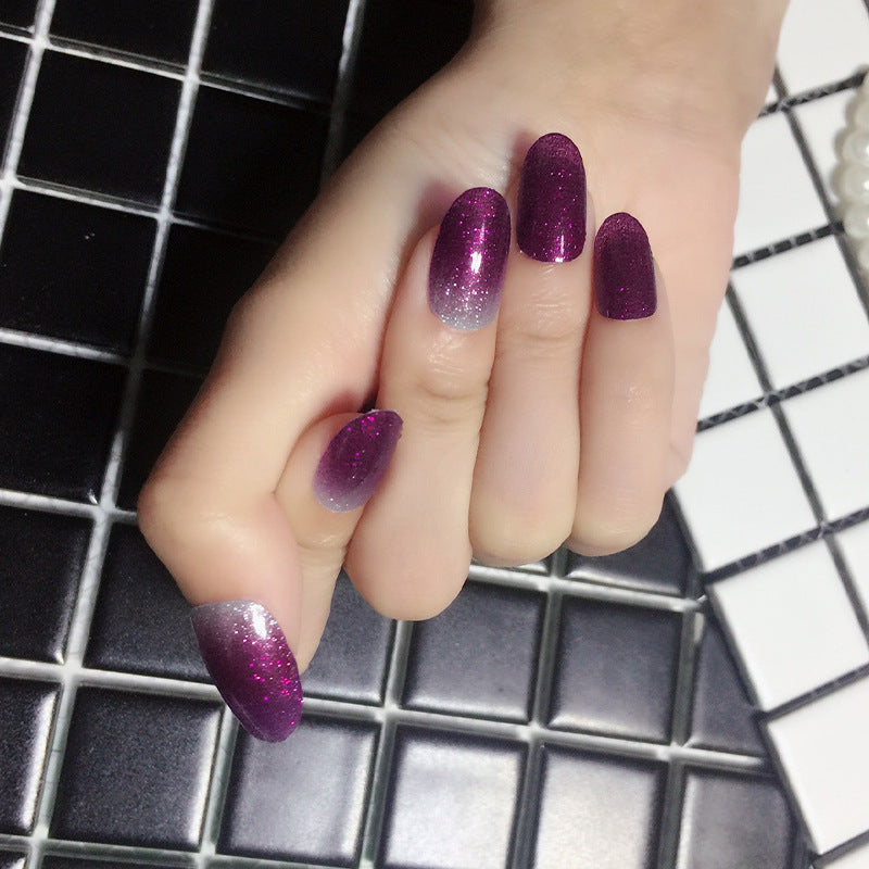 KRAVELUXX Non-Toxic Nail Wraps - Long Lasting Nail Polish Strips, No UV Lamp Needed ZK-0026