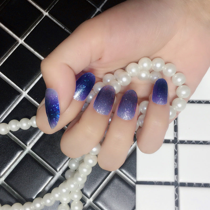 KRAVELUXX Non-Toxic Nail Wraps - Long Lasting Nail Polish Strips, No UV Lamp Needed ZK-0028