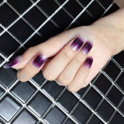 KRAVELUXX Non-Toxic Nail Wraps - Long Lasting Nail Polish Strips, No UV Lamp Needed ZK-0005
