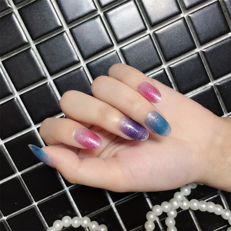 KRAVELUXX Non-Toxic Nail Wraps - Long Lasting Nail Polish Strips, No UV Lamp Needed ZK-0017