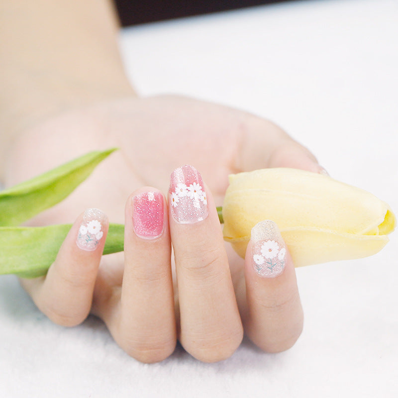 KRAVELUXX Non-Toxic Nail Wraps - Long Lasting Nail Polish Strips, No UV Lamp Needed ZK-0008