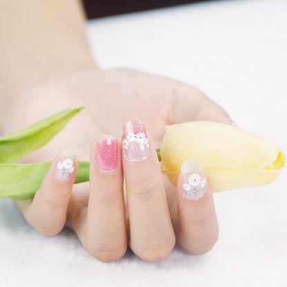 KRAVELUXX Non-Toxic Nail Wraps - Long Lasting Nail Polish Strips, No UV Lamp Needed ZK-0008