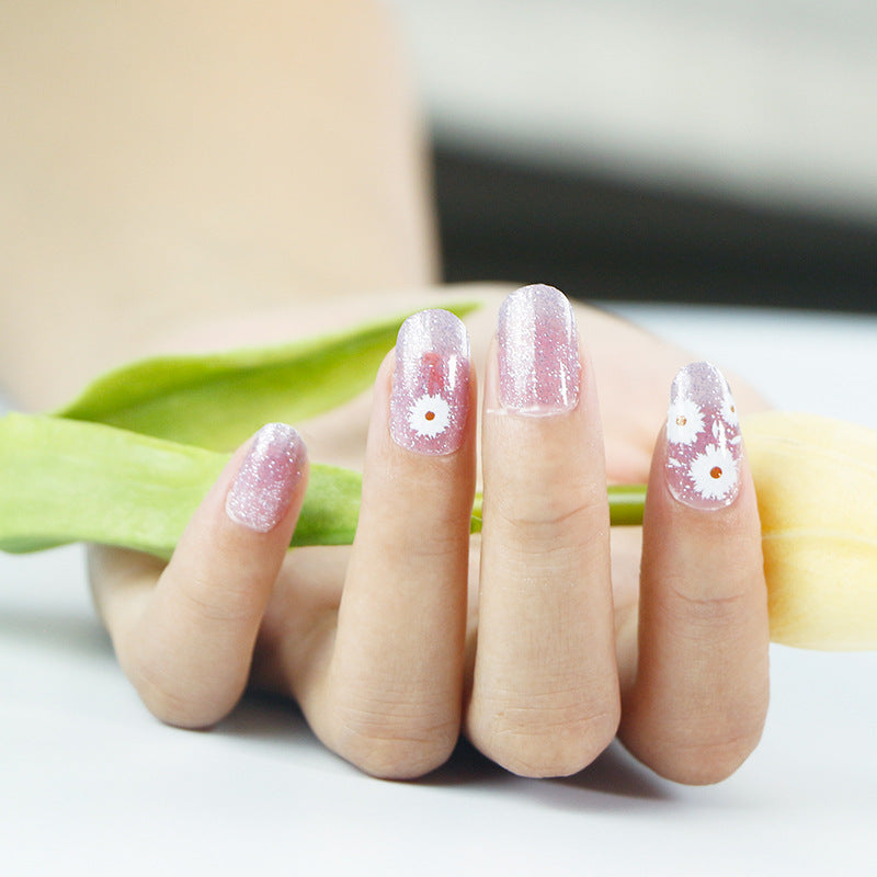 KRAVELUXX Non-Toxic Nail Wraps - Long Lasting Nail Polish Strips, No UV Lamp Needed ZK-0030
