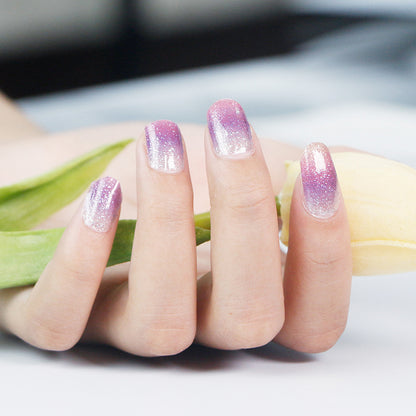 KRAVELUXX Non-Toxic Nail Wraps - Long Lasting Nail Polish Strips, No UV Lamp Needed ZK-0029