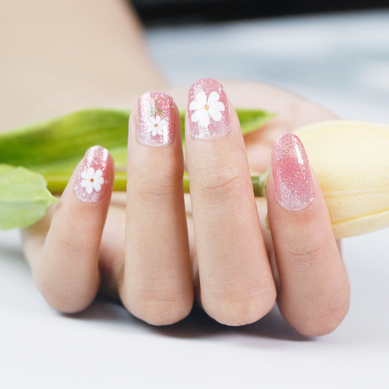 KRAVELUXX Non-Toxic Nail Wraps - Long Lasting Nail Polish Strips, No UV Lamp Needed ZK-0031