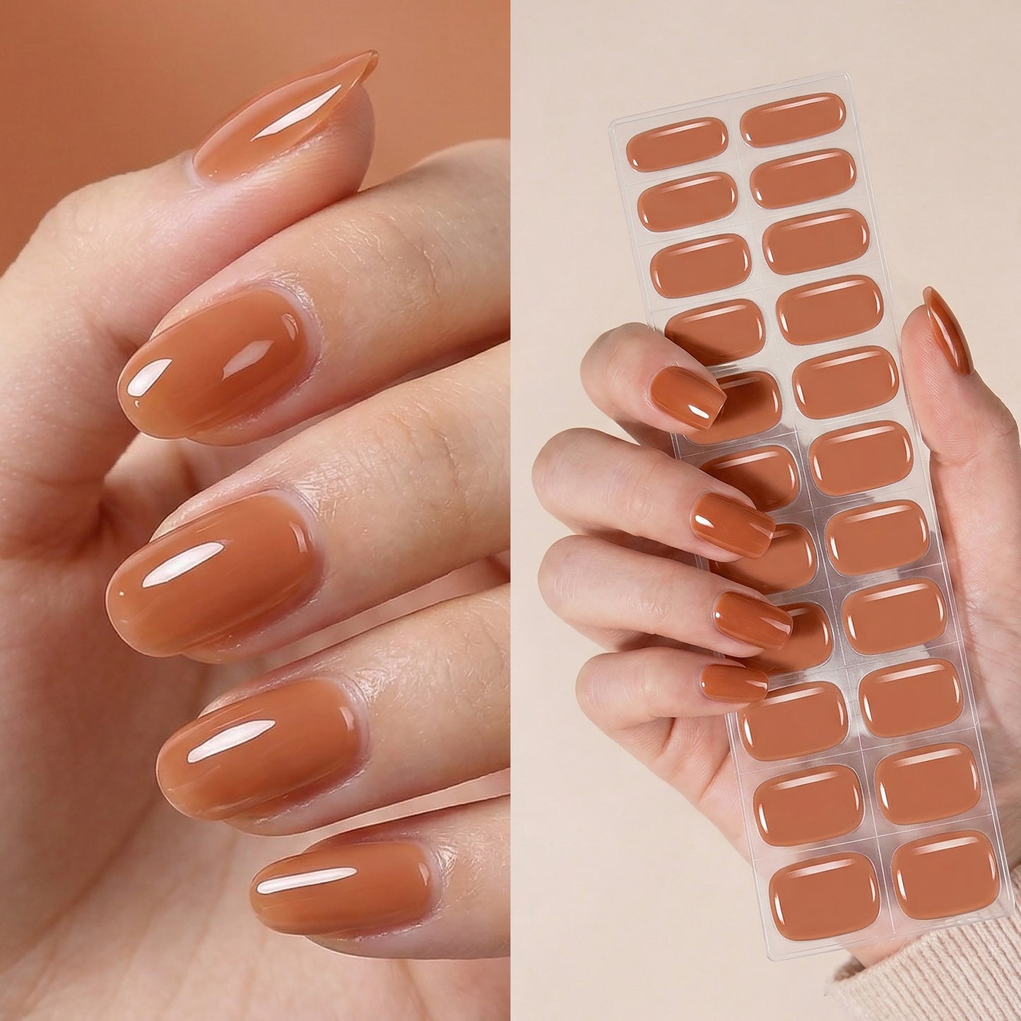 Gel Nail Strips UV-Free BSA-0005