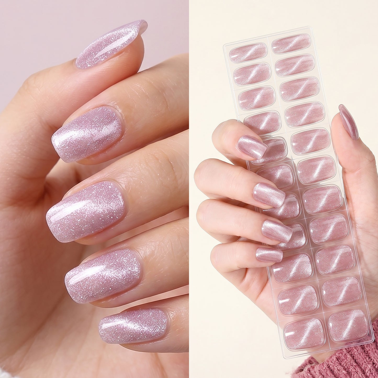 Gel Nail Strips UV-Free BSA-0128