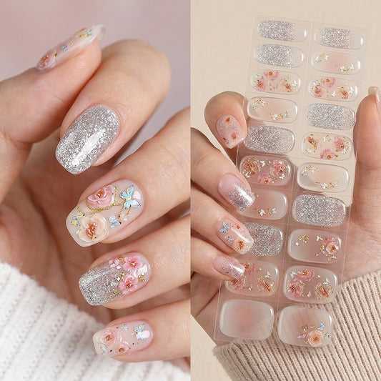 Gel Nail Strips UV-Free BSA-0258