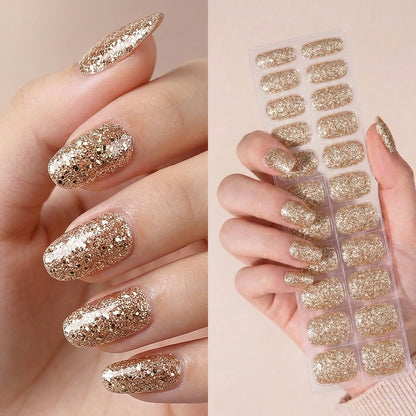 Gel Nail Strips UV-Free BSA-0006