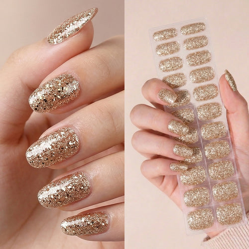 Gel Nail Strips UV-Free BSA-0006