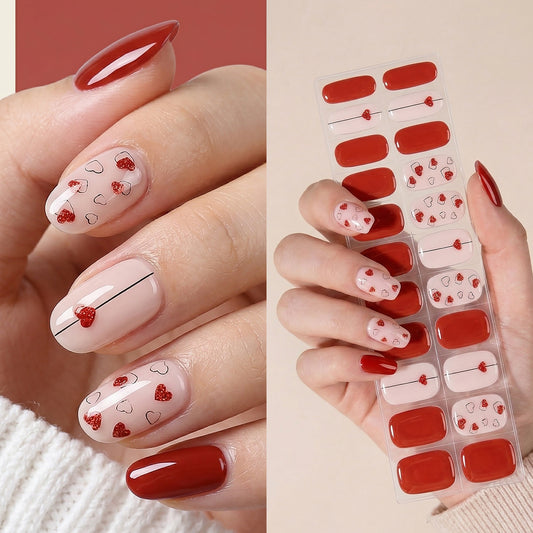 Gel Nail Strips UV-Free BSA-0382