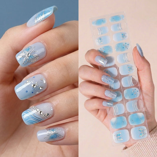 Gel Nail Strips UV-Free BSA-0117