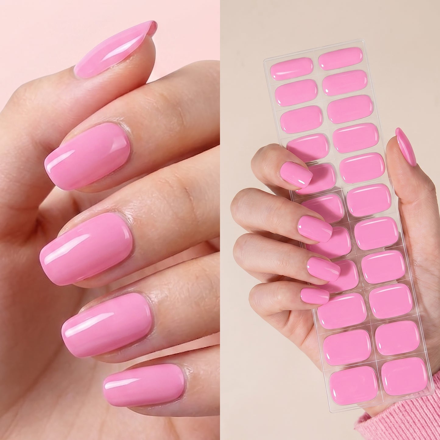 Gel Nail Strips UV-Free BSA-0067