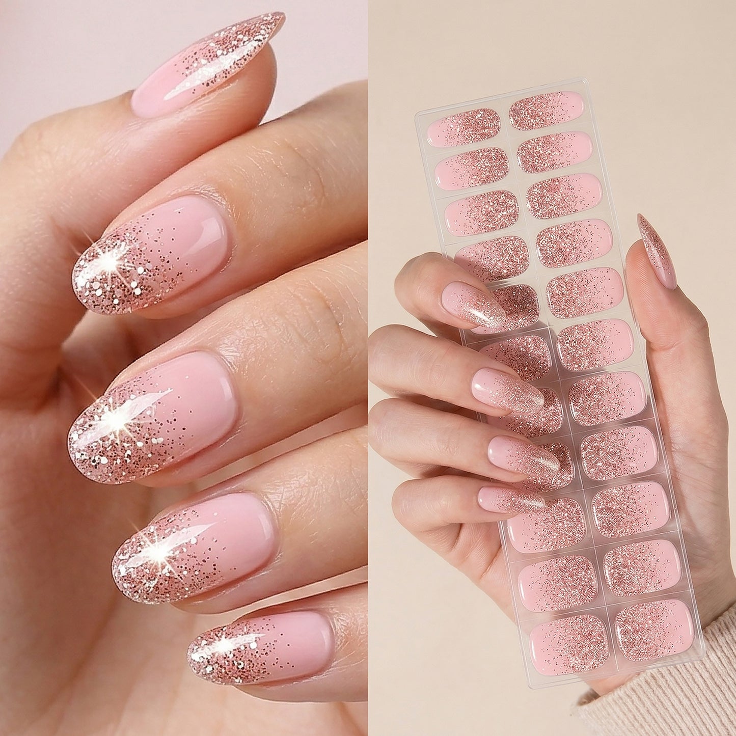 Gel Nail Strips UV-Free BSA-0315