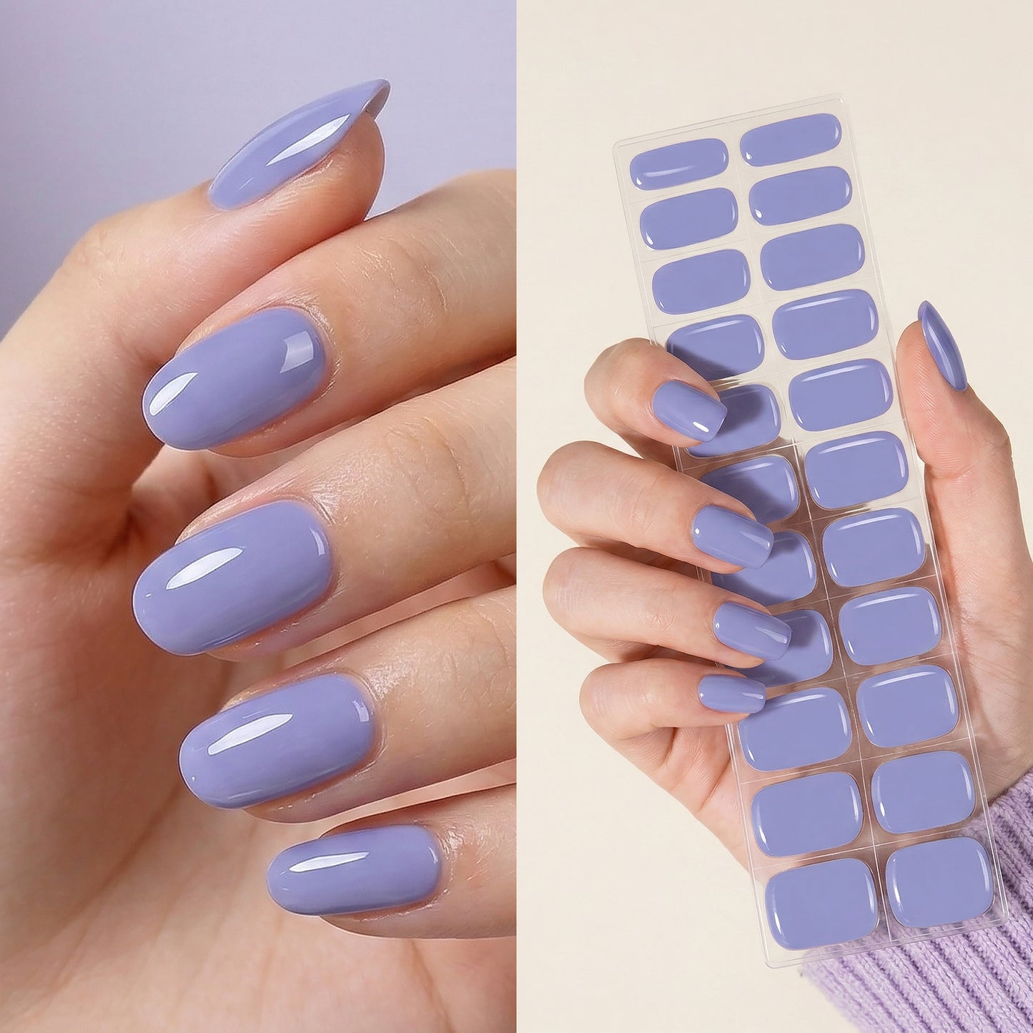 Gel Nail Strips UV-Free BSA-0011