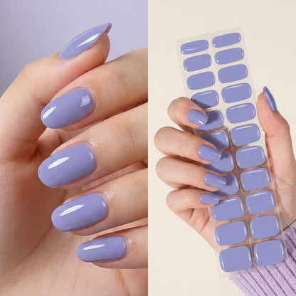 Gel Nail Strips UV-Free BSA-0011
