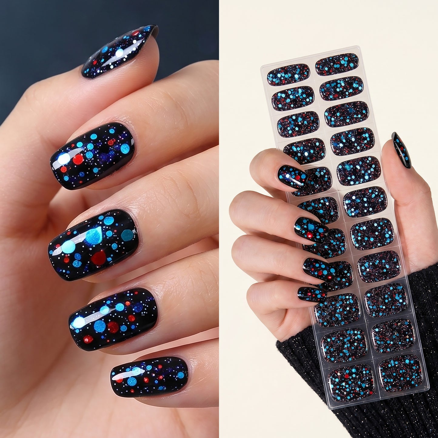 Gel Nail Strips UV-Free BSA-0248