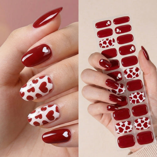 Gel Nail Strips UV-Free BSA-0378