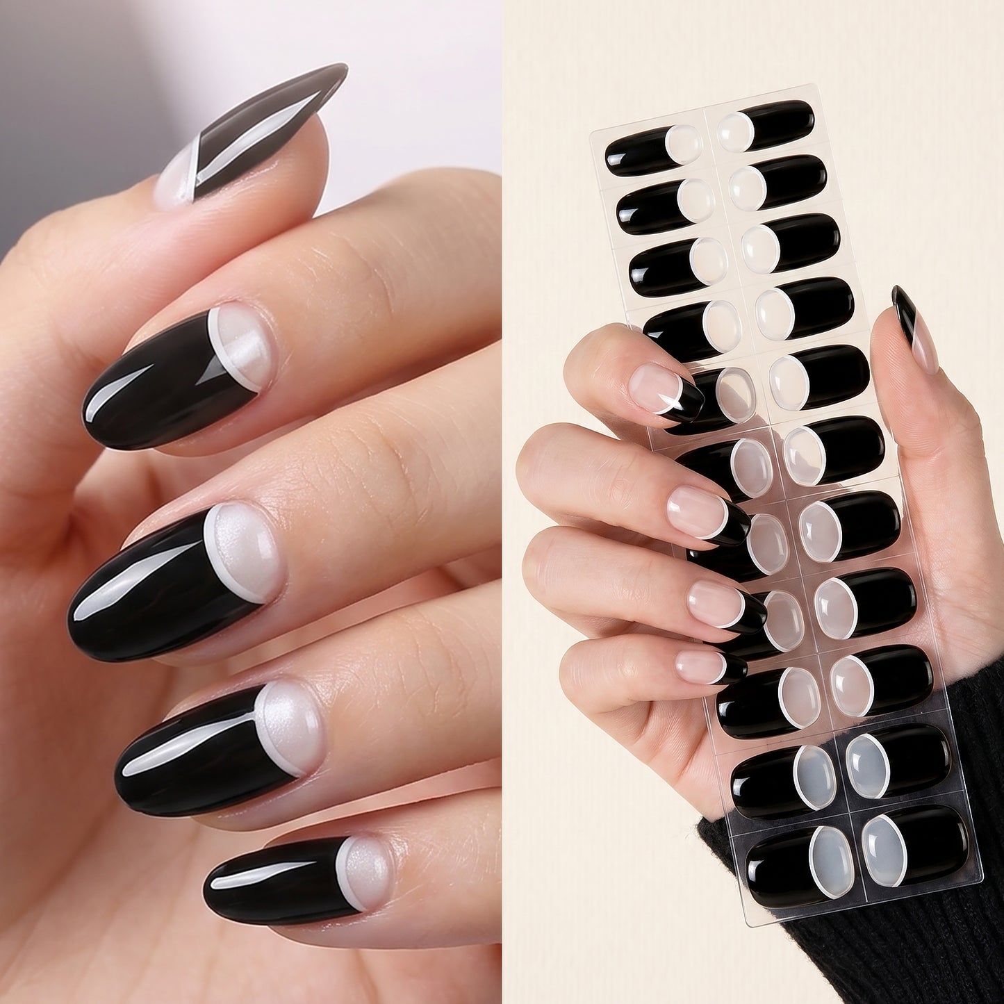Gel Nail Strips UV-Free BSA-0104