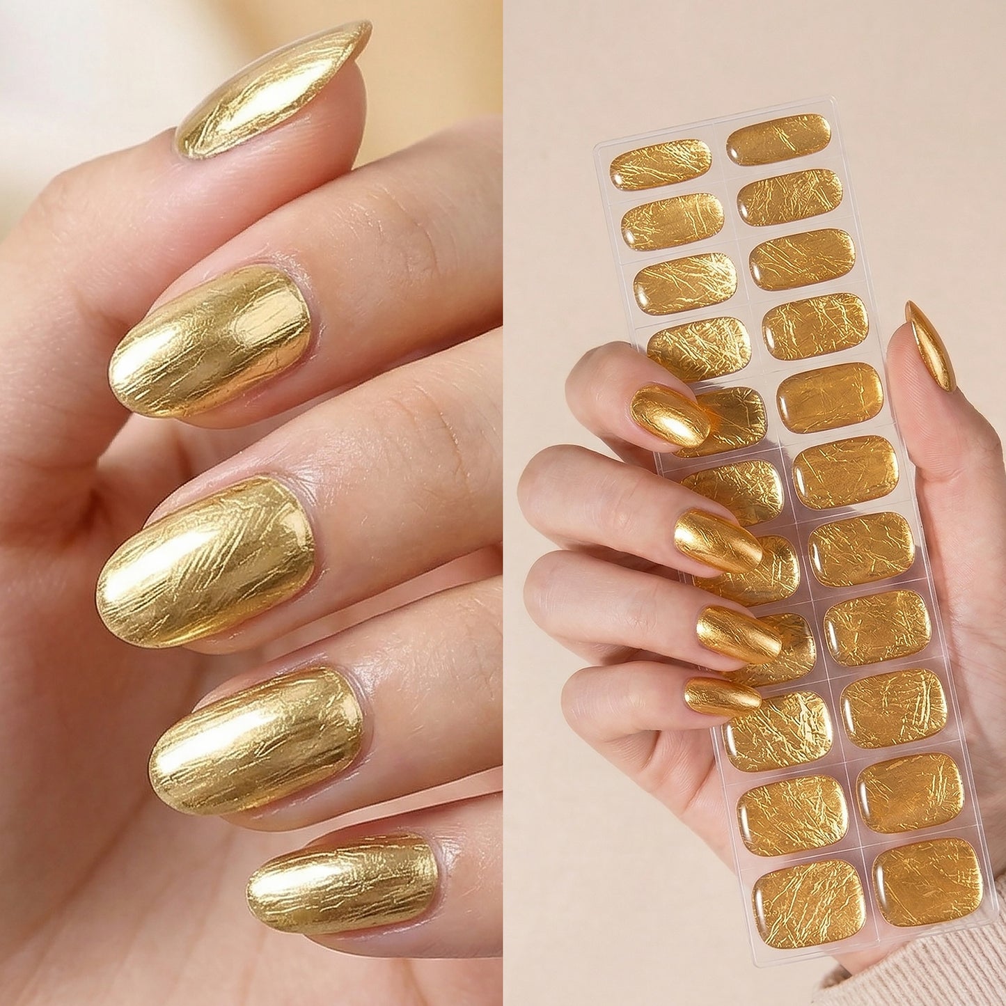Gel Nail Strips UV-Free BSA-0387
