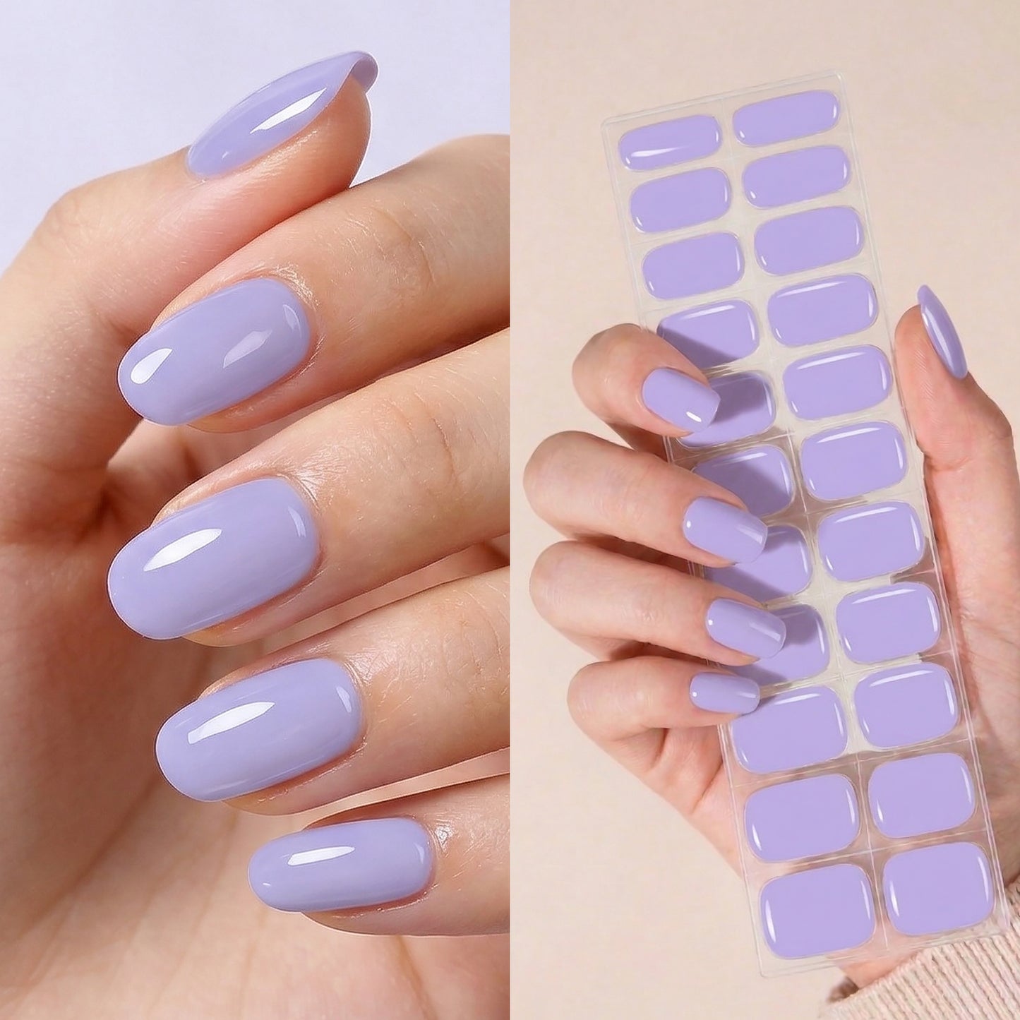 Gel Nail Strips UV-Free BSA-0064