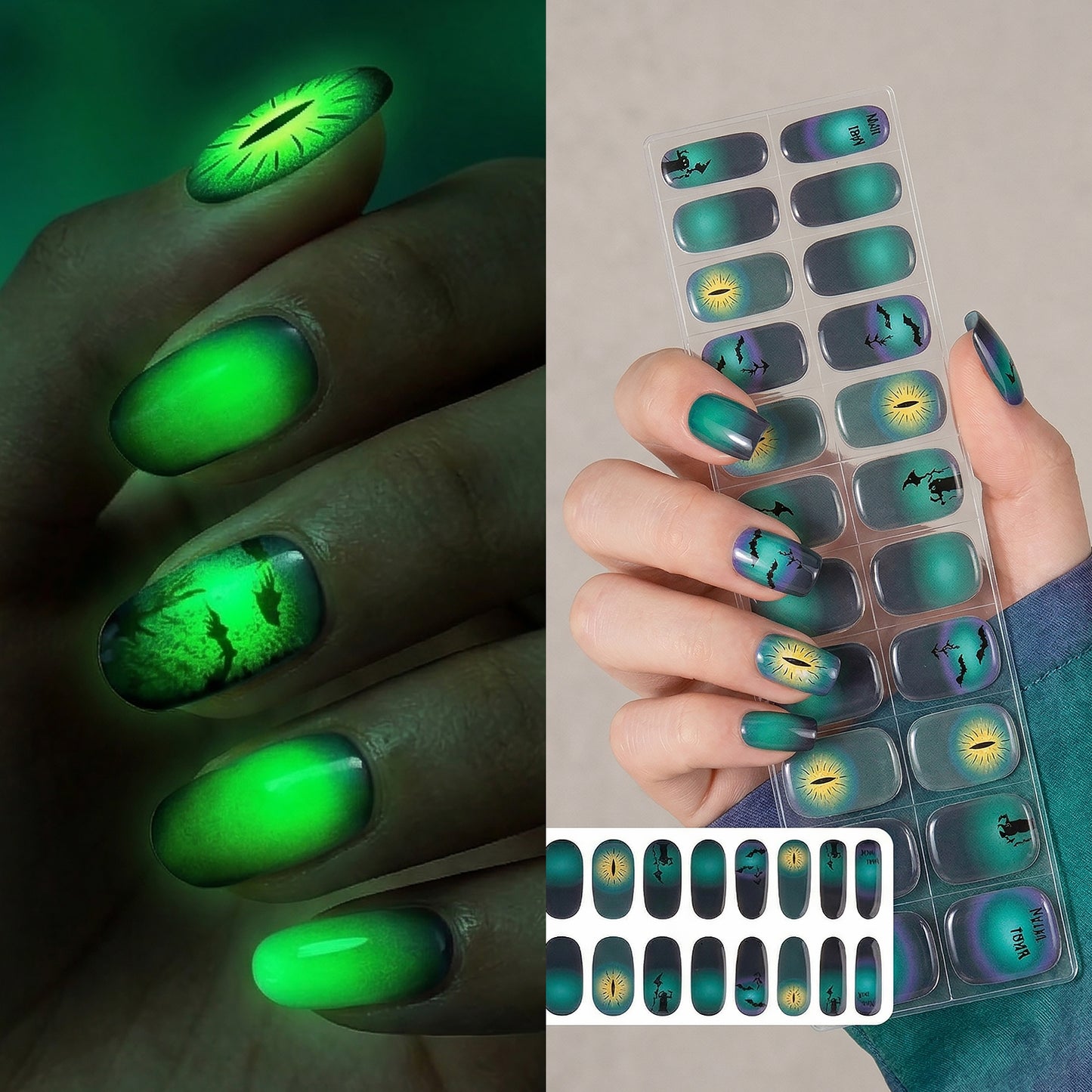 Gel Nail Strips UV-Free BSA-0057