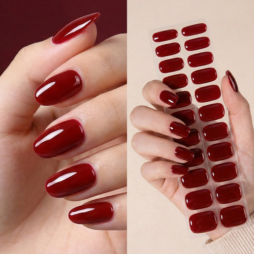 Gel Nail Strips UV-Free BSA-0004
